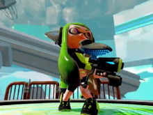 イカとタコの存亡を賭けた戦い、Wii U『スプラトゥーン』は2015年春発売 画像