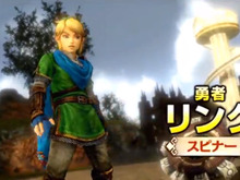 『ゼルダ無双」に「amiibo」のリンクフィギュアをかざすと、新武器「スピナー」が利用可能に 画像