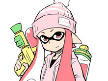 「侵略!イカ娘」の作者、今度はニット帽が可愛い『スプラトゥーン』娘を描く 画像