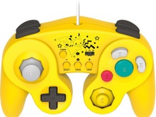 HORI、『スマブラ for Wii U』に最適なピカチュウ柄のGC風コントローラーを発売 画像