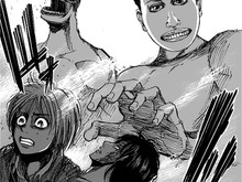 「進撃の巨人」公式、巨人風似顔絵を生成する「巨人モンタージュ」を公開 画像
