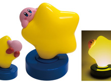 「星のカービィ」ワープスターに乗ったかわいいインテリアライトと、お風呂に入れるとマスコットが登場するバスボールが発売決定 画像