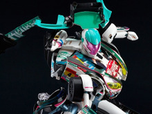レーシングカーが初音ミクロボに変形！河森正治氏考案「GearTribe 初音ミクGTプロジェクト 2014Ver.」予約開始 画像