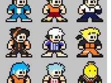 ジャンプ漫画の主人公50人を『ロックマン』風なドット絵で表現 ─ 「アストロ球団」から「暗殺教室」まで 画像