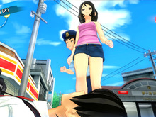 オープンワールドADV『夏色ハイスクル』ヒロインやシステムが公開、行き過ぎたパンチラ撮影の末路は“補導” 画像