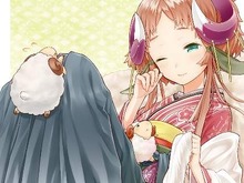 日本郵政の「年賀状ソフト」に萌テンプレが！“羊の擬人化少女”や“メガネな女の子“などなど 画像