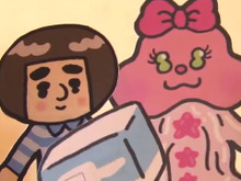 任天堂、Wii Uをゆる～く紹介する動画紙人形劇「アダムちゃん ～宇宙人が京都にホームステイ～」を公開 画像