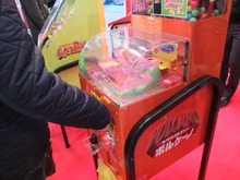 【JAEPO2015】ガムボールのエレメカが多数展示！最新作は下から上へ 画像