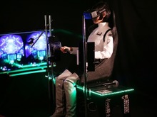 「シドニアの騎士」のVRデモ「継衛発進体験装置」が新宿に登場！従来よりも大幅パワーアップ 画像