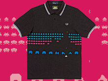 フレッドペリーと「スペースインベーダー」がコラボ！ポロシャツやシューズなどが登場 画像