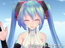 「初音ミクとずっと一緒」を実現する自作アプリ登場！スワイプ操作で、ミクがデバイス間を移動 画像