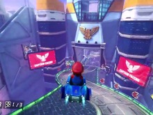 『マリオカート8』200ccの「ミュートシティ」動画が公開…もはやF-ZERO 画像