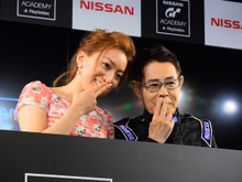 加藤茶、綾菜さん夫妻が挑戦！「GTアカデミー by 日産×プレイステーション 2015」開催発表会レポ 画像