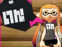 『スプラトゥーン』Tシャツ6月13日発売、第1弾はあの“いかTシャツ”だ 画像