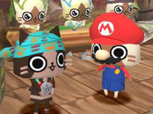 3DS『ぽかぽかアイルー村DX』ベビーモンスターとふれあう新施設登場!マリオになりきるコラボ衣装も 画像