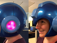 『ロックマン』の被れる公式ヘルメットレプリカが海外向けに発表!これであなたもロックマン 画像