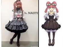 『大逆転裁判』×「h.NAOTO」コラボアパレル始動、アイリスイメージのカットソーやボレロなど 画像