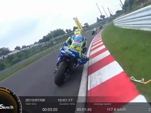 最新カメラで撮影した“ライダー視点のバイク動画”がまるでレースゲーム 画像