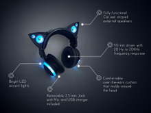 ネコ耳ヘッドホン「Axent Wear」のプロトタイプが登場!機能は当初の予定通りに 画像