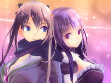 女の子をタッチし、着せ替え、衣装破壊すると親愛度UP！？PS Vita版『ヴァルキリードライヴ』12月10日発売決定…爆乳Pの新作 画像