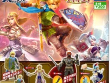 リンク、ゼルダ、ガノンドロフ、ラナが立体化！カプセルトイ『ゼルダ無双』8月発売 画像