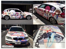 ビジュアルアーツ公式出品の『Angel Beats!』ラッピングカー、150万円超えで落札 画像