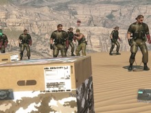 もはや悪夢！『MGS V: TPP』偽スネーク集団で敵兵囲む精神攻撃プレイ映像 画像