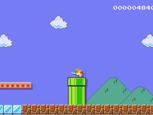 『スーパーマリオメーカー』に『スプラトゥーン』の“イカ”参戦決定！「キャラマリオ」として 画像