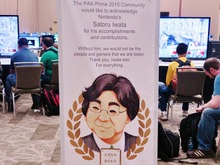 【PAX Prime 2015】岩田聡氏への追悼メッセージも掲げられていた会場 画像