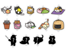 『ねこあつめ』つなげて遊べるキーホルダー第2弾発売決定！全14種ラインナップ 画像