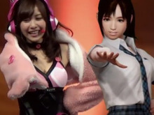 【TGS2015】『サマーレッスン』の原田氏、3Dデータを生放送する新技術「リアルタイムモーションキャプチャー」を発表 画像