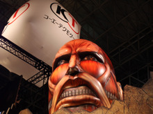 【TGS2015】「進撃の自分」で超大型巨人に！リンクや孔明にもなれる遊び心満載のコーエーテクモブース 画像