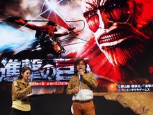 【TGS2015】無双チームの『進撃の巨人』はアニメ第一期エピソードを収録、巨人の各部位はロックオンして攻撃する 画像