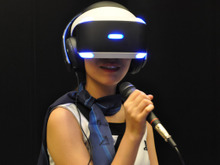 【TGS2015】仮想ヒトカラシステム「JOYSOUND VR」の発想に納得!好きなアーティストとデュエットも可能 画像