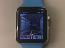 Facebook開発者、「Apple Watch」でFPS『Doom』を起動させる 画像