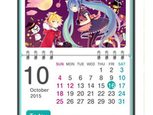 あなたのスマホをミクミクにするアプリ「初音ミクモバイル for App Pass」配信開始…天気もカレンダーもミク一色 画像