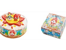 「妖怪ウォッチ」「プリキュア」が可愛いクリスマスケーキに…限定5000セット 画像