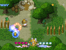 3DS版『ワルキューレの冒険 時の鍵伝説』プレイ映像公開、最適化された画面を確認せよ 画像