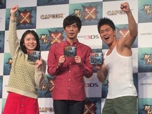 【レポート】『モンハン クロス』TVCM完成発表会にDAIGO、井上聡、松岡茉優、武井壮が集合 画像