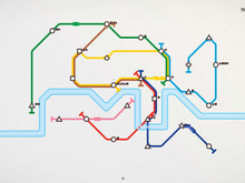 “地下鉄網を最適化し続ける”線路敷設ゲーム『Mini Metro』配信開始 ― 最初は3駅から開始するも、次第に利用者が増加し… 画像