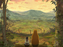TVアニメ「くまみこ」映像公開…雨宿まち役は日岡なつみ、クマ井ナツ役は安元洋貴 画像