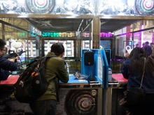 【G-STAR 2015】精巧なガスガンでモンスターを撃ち抜くシューティングAC筐体を発見 画像