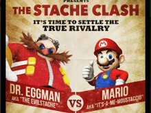 ヒゲとヒゲとのぶつかり合い！マリオとエッグマンがツイッターでバトルを予告 画像