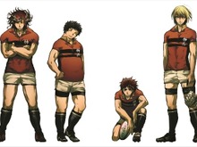 ラグビーアニメ「ALL OUT!!」メインキャストに千葉翔也、安達勇人、細谷佳正、逢坂良太 画像