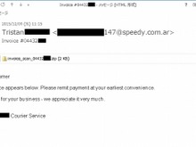 国内急増中の「Invoice」スパム、「vvvウイルス」攻撃だった 画像