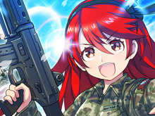 陸上自衛隊の駐屯地・武器・兵器を擬人化したSLG『りっく☆じあ~す』2016年2月サービス開始 画像
