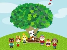 LINE着せ替えに『どうぶつの森』が登場、「しずえ」や「たぬきち」が登場する可愛いデザイン 画像
