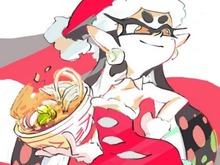 『スプラトゥーン』シオカラーズのサンタ衣装イラスト公開、第9回フェスは26日実施 画像