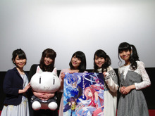 【レポート】「蒼の彼方のフォーリズム」先行上映会、山本希望がツインテール出演を公約 画像