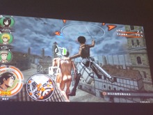 AC『進撃の巨人 TEAM BATTLE』操作方法が明らかに！2本のブレードをガンシューティングの様に操作、左右のアンカーは打ち分け可能 画像